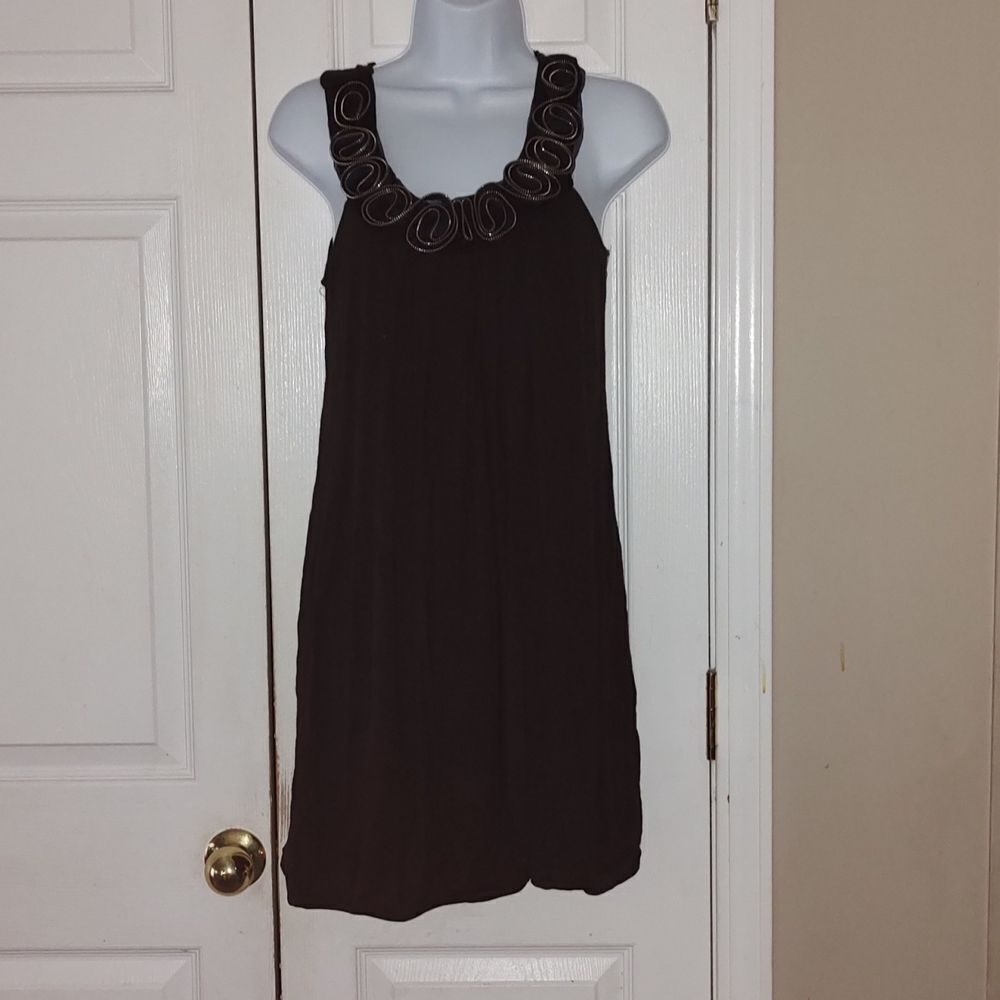 Vibe USA  black ballon bottom style dress   Sz Small